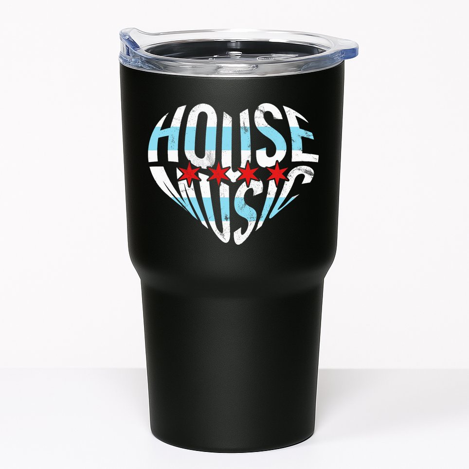 Chicago House Music I Love House Music DJ Tumbler