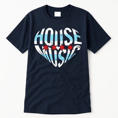 Chicago House Music I Love House Music DJ Tall T-Shirt