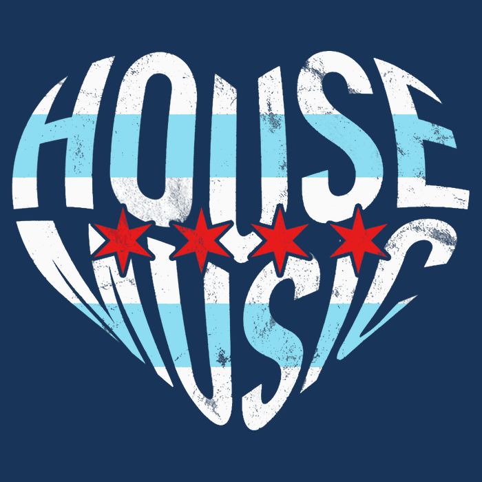 Chicago House Music I Love House Music DJ Tall T-Shirt