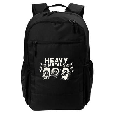 Chemistry Heavy Metals Geek Nerd Funny Chemist Daily Commute Backpack
