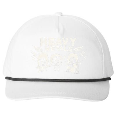 Chemistry Heavy Metals Geek Nerd Funny Chemist Snapback Five-Panel Rope Hat