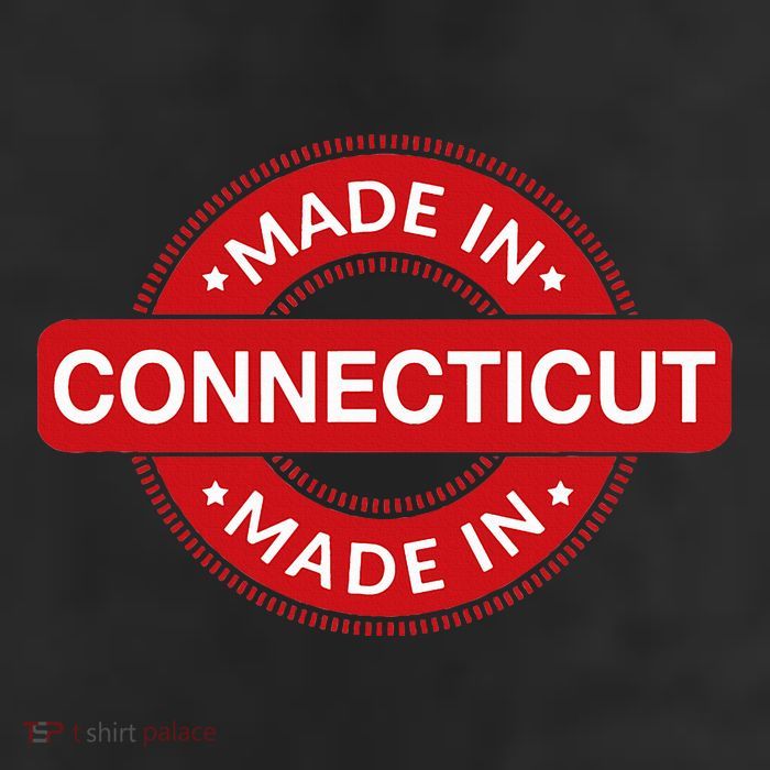 Connecticut Home Made In Connecticut Funny Label Cool Comfort Performance Bucket Hat