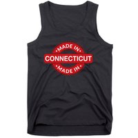 Connecticut Home Made In Connecticut Funny Label Tank Top