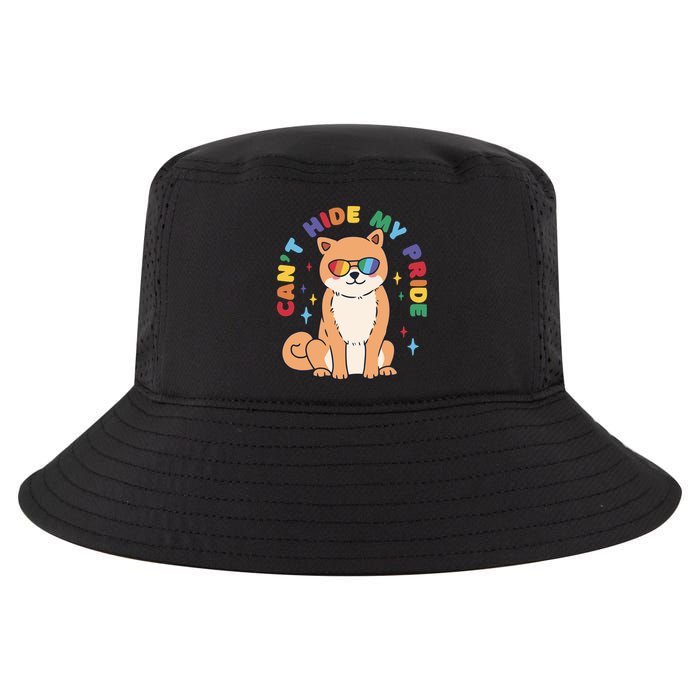 Can't Hide My Pride LGBTQ Dog Cool Comfort Performance Bucket Hat