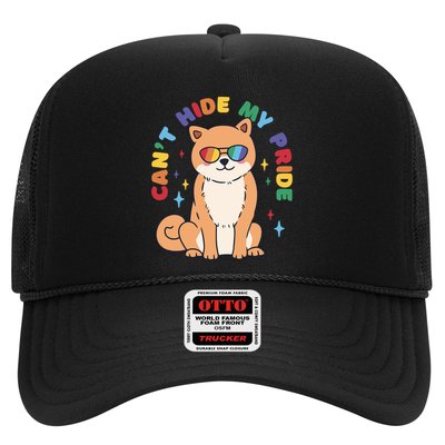 Can't Hide My Pride LGBTQ Dog Trucker Hat