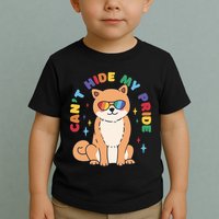 Can't Hide My Pride LGBTQ Dog Toddler T-Shirt