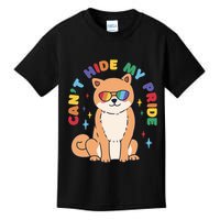 Can't Hide My Pride LGBTQ Dog Kids T-Shirt