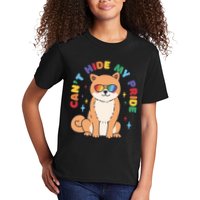 Can't Hide My Pride LGBTQ Dog Kids T-Shirt