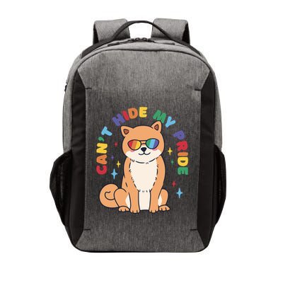 Can't Hide My Pride LGBTQ Dog Vector Backpack