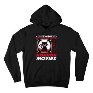 Cute Horror Movie Design Horror Movie Lover Hoodie