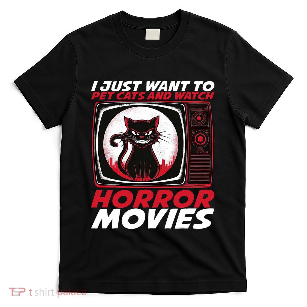 Cute Horror Movie Design Horror Movie Lover T-Shirt