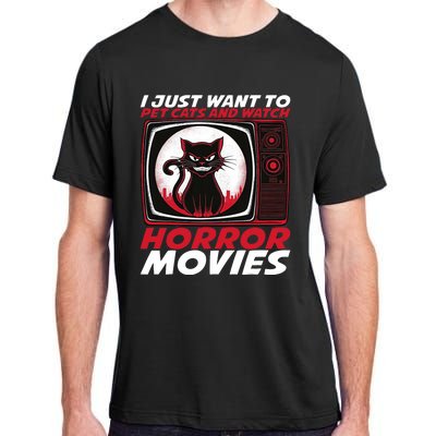 Cute Horror Movie Design Horror Movie Lover Adult ChromaSoft Performance T-Shirt