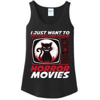 Cute Horror Movie Design Horror Movie Lover Ladies Essential Tank