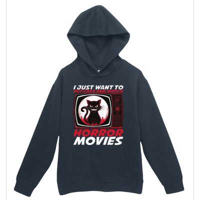 Cute Horror Movie Design Horror Movie Lover Urban Pullover Hoodie