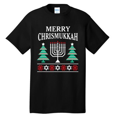 Christmas Hanukkah Merry Chrismukkah Tall T-Shirt