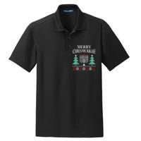 Christmas Hanukkah Merry Chrismukkah Dry Zone Grid Polo