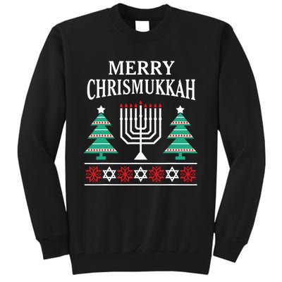 Christmas Hanukkah Merry Chrismukkah Tall Sweatshirt