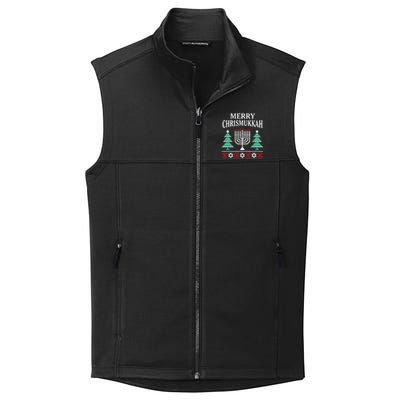 Christmas Hanukkah Merry Chrismukkah Collective Smooth Fleece Vest