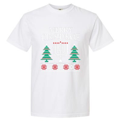 Christmas Hanukkah Merry Chrismukkah Garment-Dyed Heavyweight T-Shirt