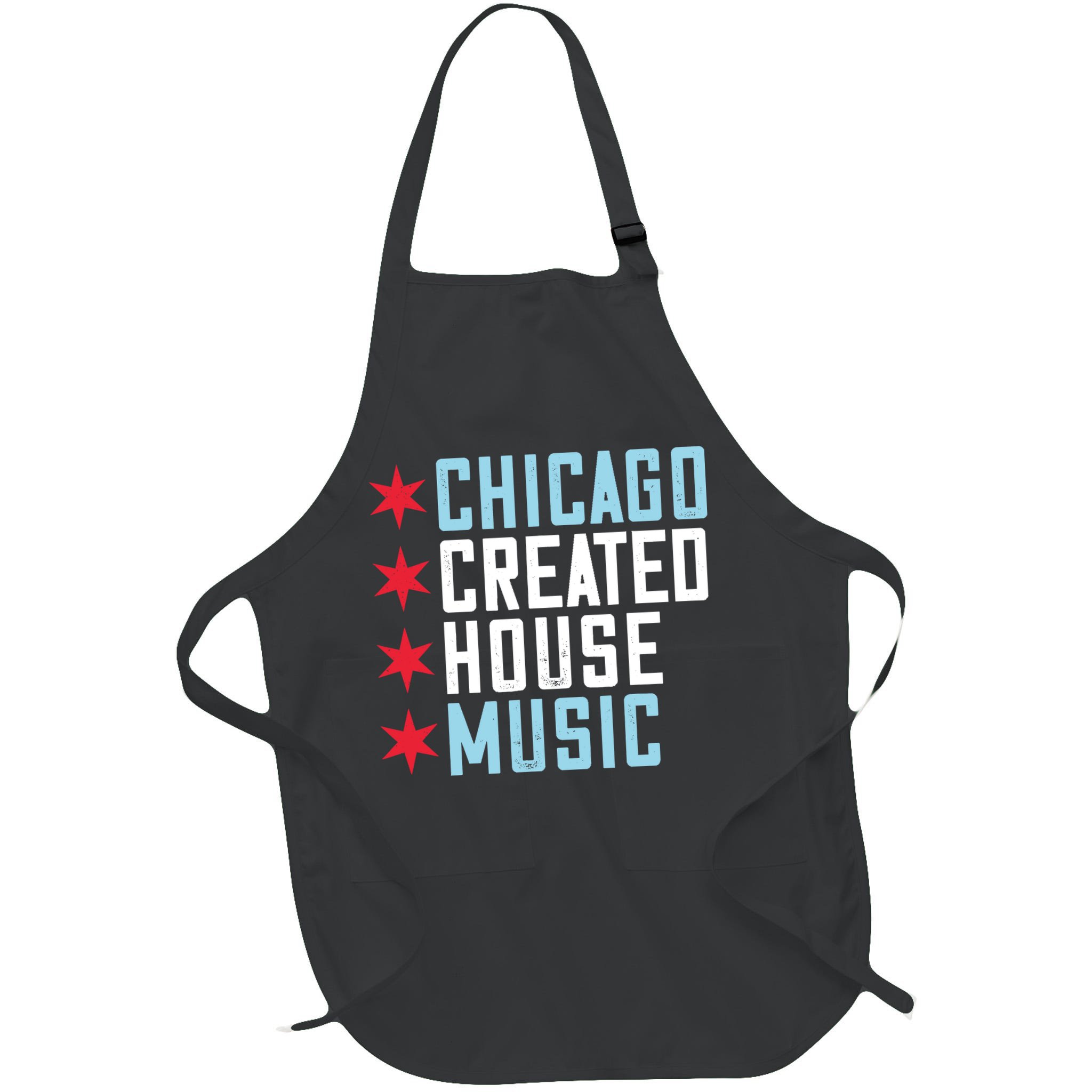 Chicago House Music Vintage DJ EDM Apron