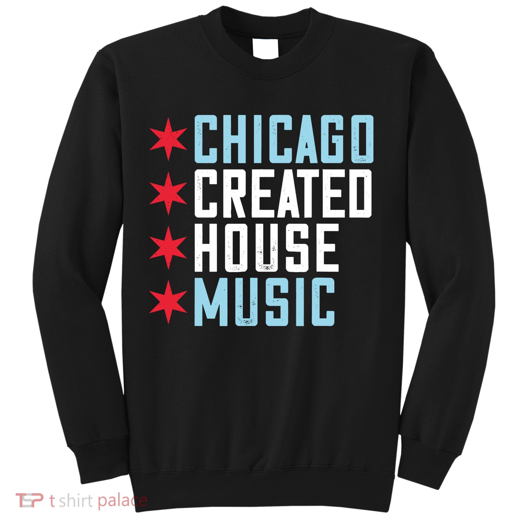 Chicago House Music Vintage DJ EDM Sweatshirt
