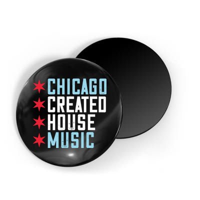 Chicago House Music Vintage DJ EDM Magnet