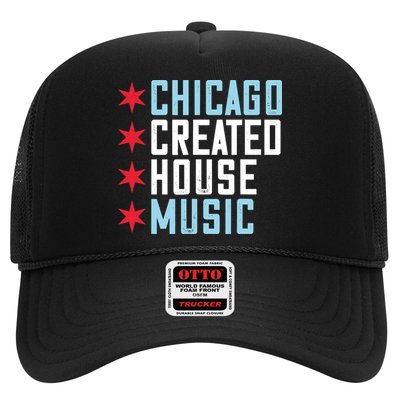 Chicago House Music Vintage DJ EDM Trucker Hat