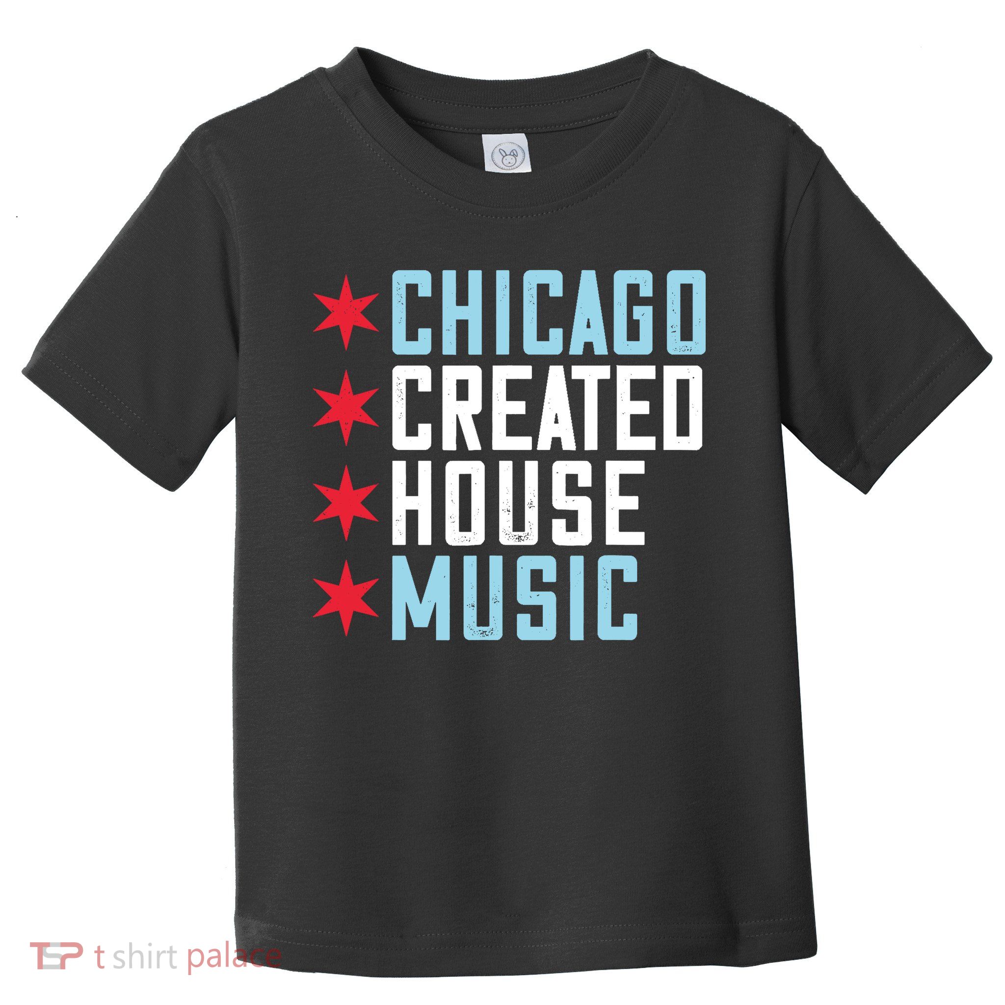 Chicago House Music Vintage DJ EDM Toddler T-Shirt