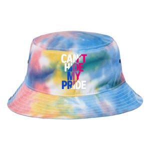 Cant Hide My Pride Bisexual Flag LGBTQ Bisexuality Bi LGBT Tie Dye Newport Bucket Hat