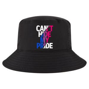 Cant Hide My Pride Bisexual Flag LGBTQ Bisexuality Bi LGBT Cool Comfort Performance Bucket Hat