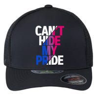 Cant Hide My Pride Bisexual Flag LGBTQ Bisexuality Bi LGBT Flexfit Unipanel Trucker Cap