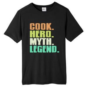 Cook Hero Myth Legend Retro Cooking Gift Present Gift Tall Fusion ChromaSoft Performance T-Shirt