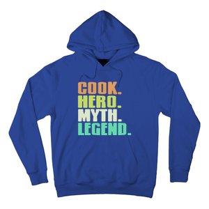 Cook Hero Myth Legend Retro Cooking Gift Present Gift Hoodie