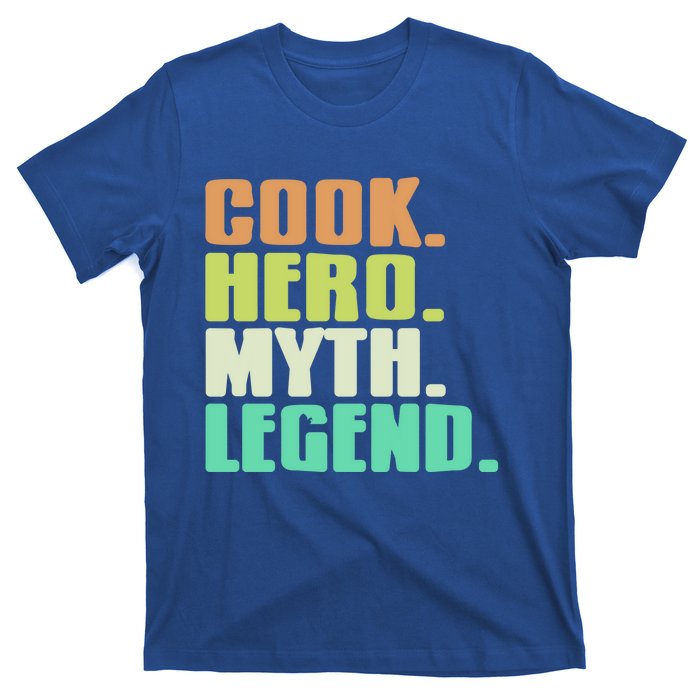 Cook Hero Myth Legend Retro Cooking Gift Present Gift T-Shirt