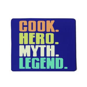 Cook Hero Myth Legend Retro Cooking Gift Present Gift Mousepad