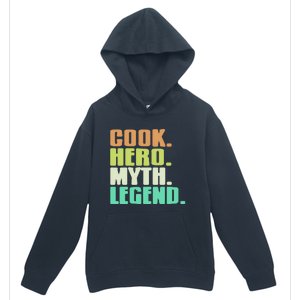 Cook Hero Myth Legend Retro Cooking Gift Present Gift Urban Pullover Hoodie