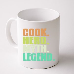 Cook Hero Myth Legend Retro Cooking Gift Present Gift Coffee Mug