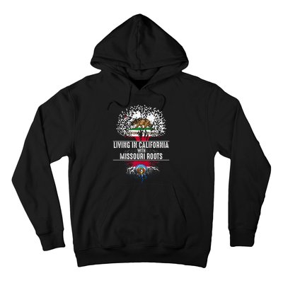 California Home Missouri Roots State Tree Flag Hoodie