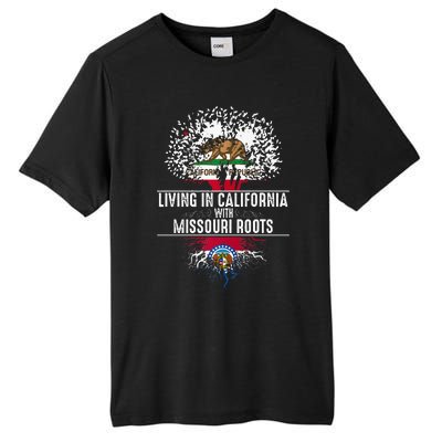 California Home Missouri Roots State Tree Flag Tall Fusion ChromaSoft Performance T-Shirt