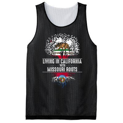 California Home Missouri Roots State Tree Flag Mesh Reversible Basketball Jersey Tank