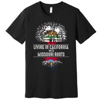 California Home Missouri Roots State Tree Flag Premium T-Shirt