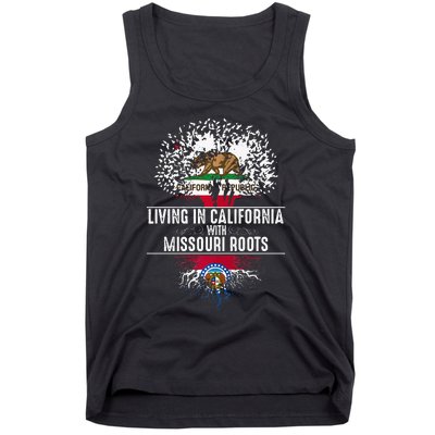 California Home Missouri Roots State Tree Flag Tank Top