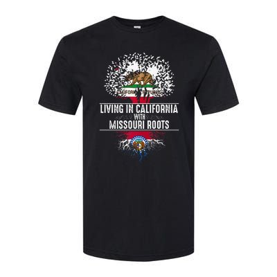 California Home Missouri Roots State Tree Flag Softstyle® CVC T-Shirt