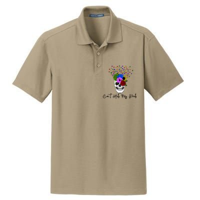 Cant Hide My Pride Skull Funny Lgbt Gift Dry Zone Grid Polo