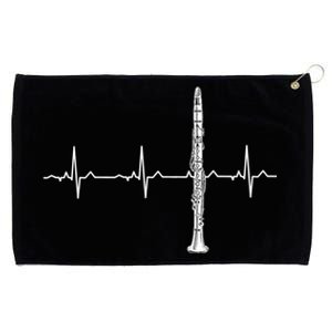 Clarinet Heartbeagift Meaningful Gift Best Funny Clarinet Player Gift Grommeted Golf Towel