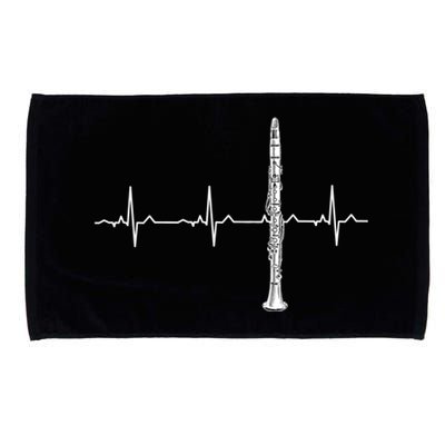 Clarinet Heartbeagift Meaningful Gift Best Funny Clarinet Player Gift Microfiber Hand Towel