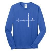 Clarinet Heartbeagift Meaningful Gift Best Funny Clarinet Player Gift Tall Long Sleeve T-Shirt