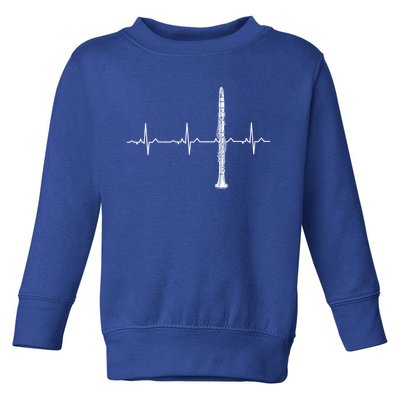 Clarinet Heartbeagift Meaningful Gift Best Funny Clarinet Player Gift Toddler Sweatshirt