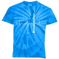 Clarinet Heartbeagift Meaningful Gift Best Funny Clarinet Player Gift Kids Tie-Dye T-Shirt