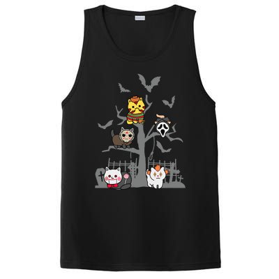 Cat Horror Movies Lazy Halloween Costume For Feline Lovers PosiCharge Competitor Tank